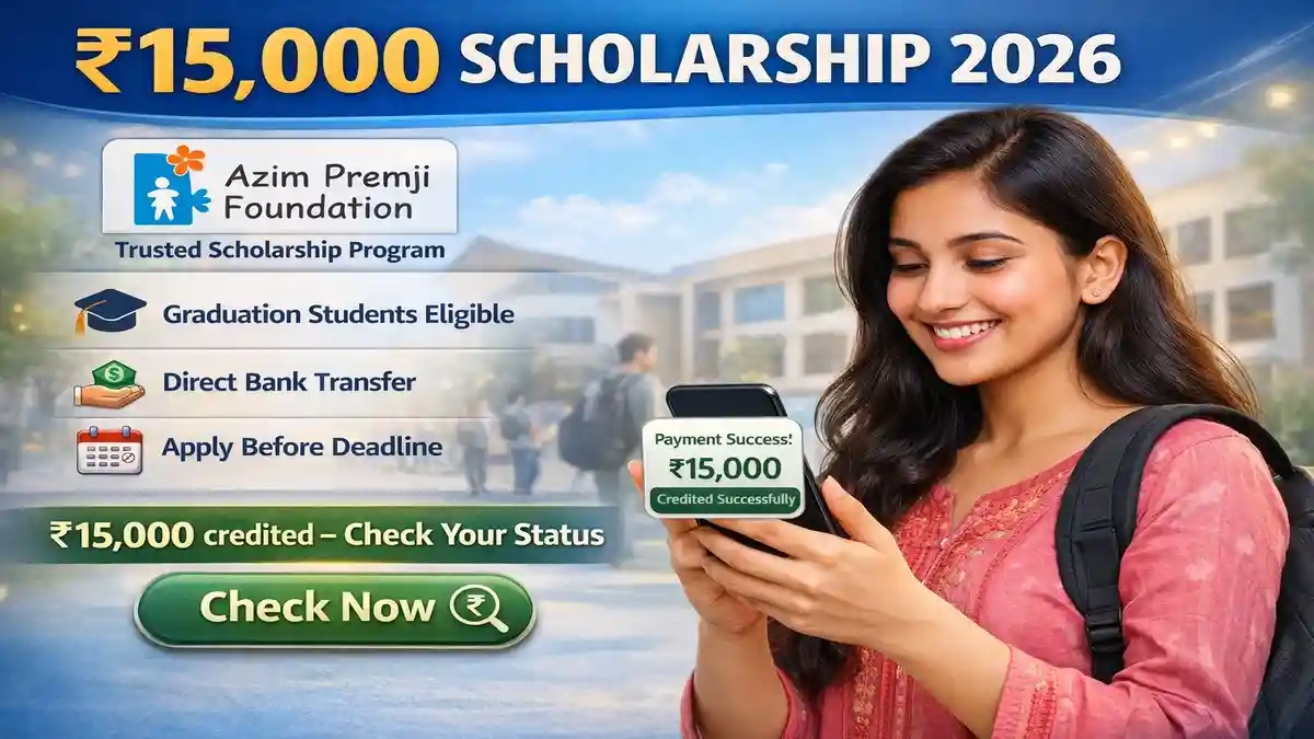 Azim Premji Scholarship 2025 : 1st Installment का पैसा आना शुरू